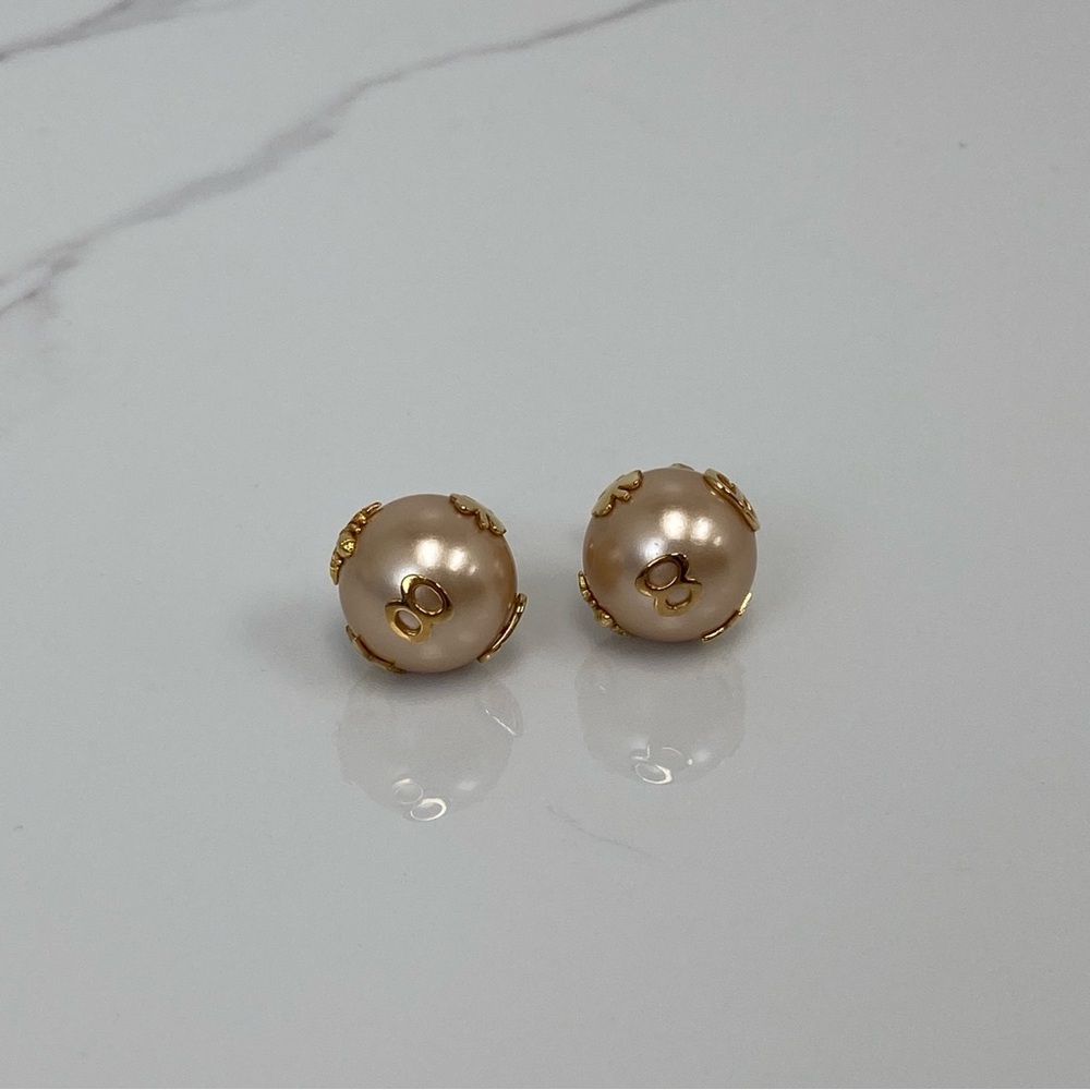Christian Dior Pearl earrings - Picture 3 of 6